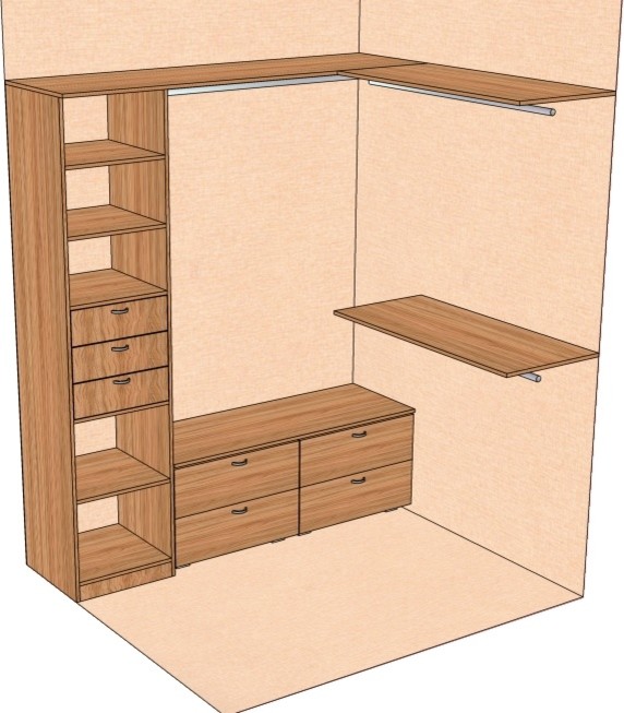 Обложка проекта: Гардеробные комнаты - Wardrobes