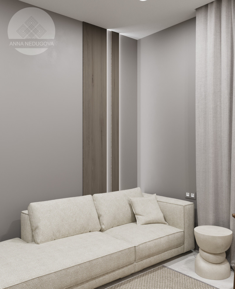 Дизайн проект загородного дома, д. Жаворонки, Московская область.