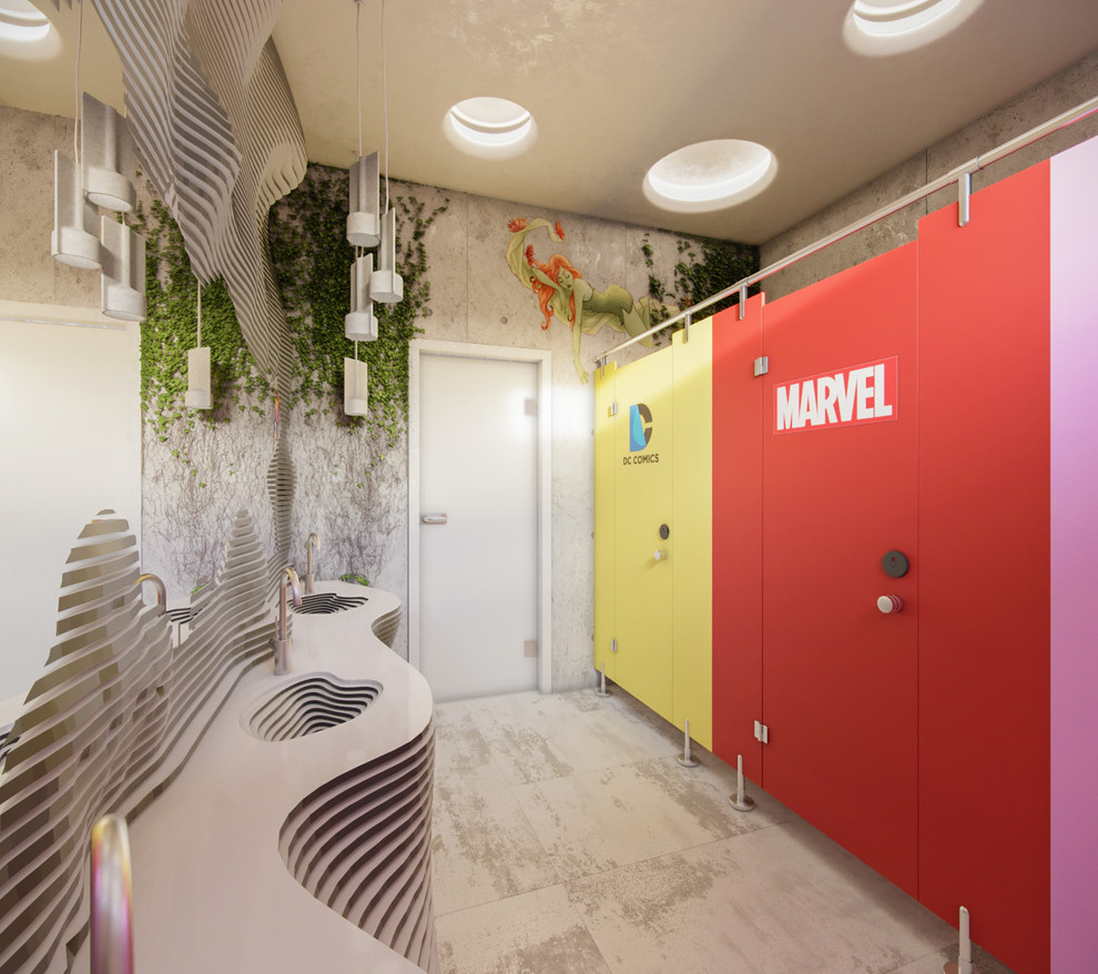 Креативный open space офис IT-компании.