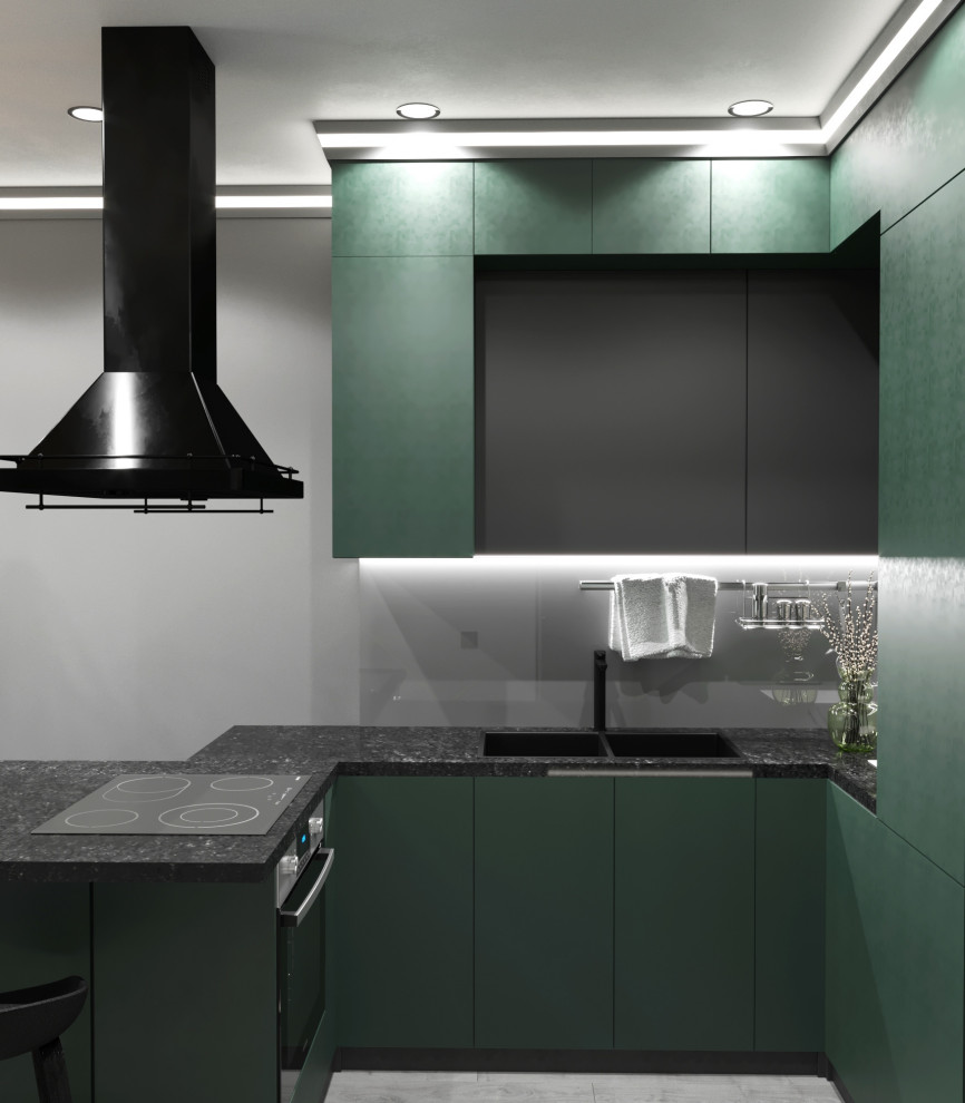 Обложка проекта: Кухня в новом ЖК в Краснодаре