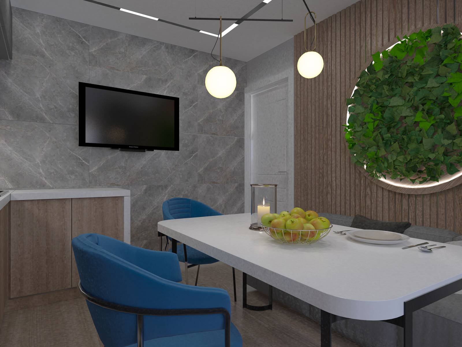 Дизайн квартиры 62 кв.м