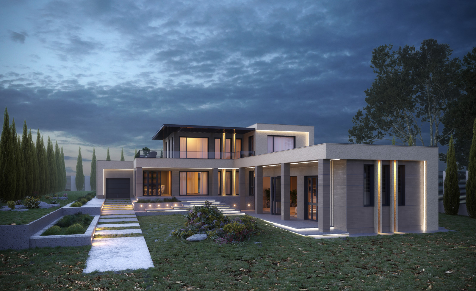 Индивидуальный жилой дом