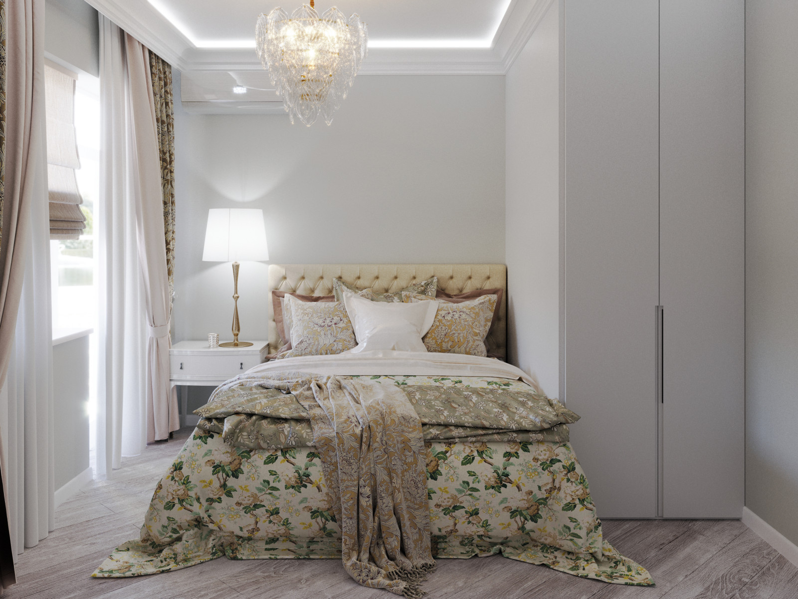 Спальня с балконом (2 этаж)