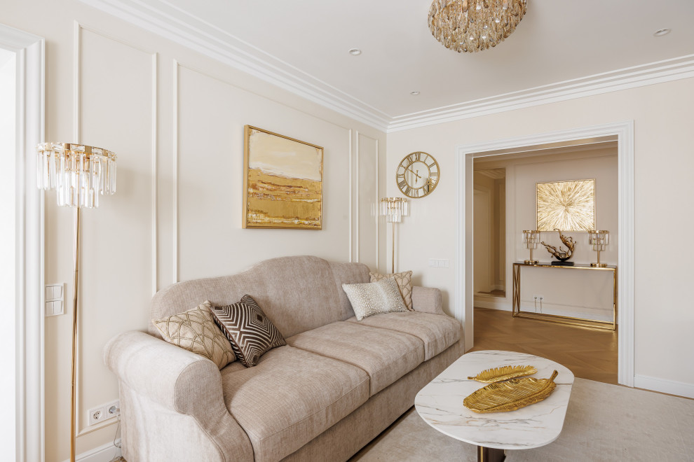 Дизайн и ремонт квартиры на улице Марьинский парк - Музыка неоклассики