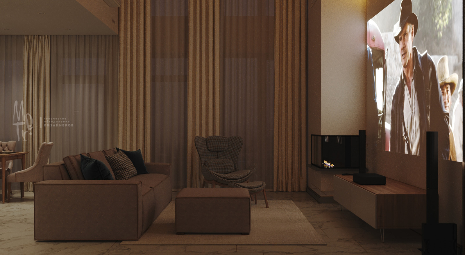 Дизайн-проект дома в г.Хабаровск