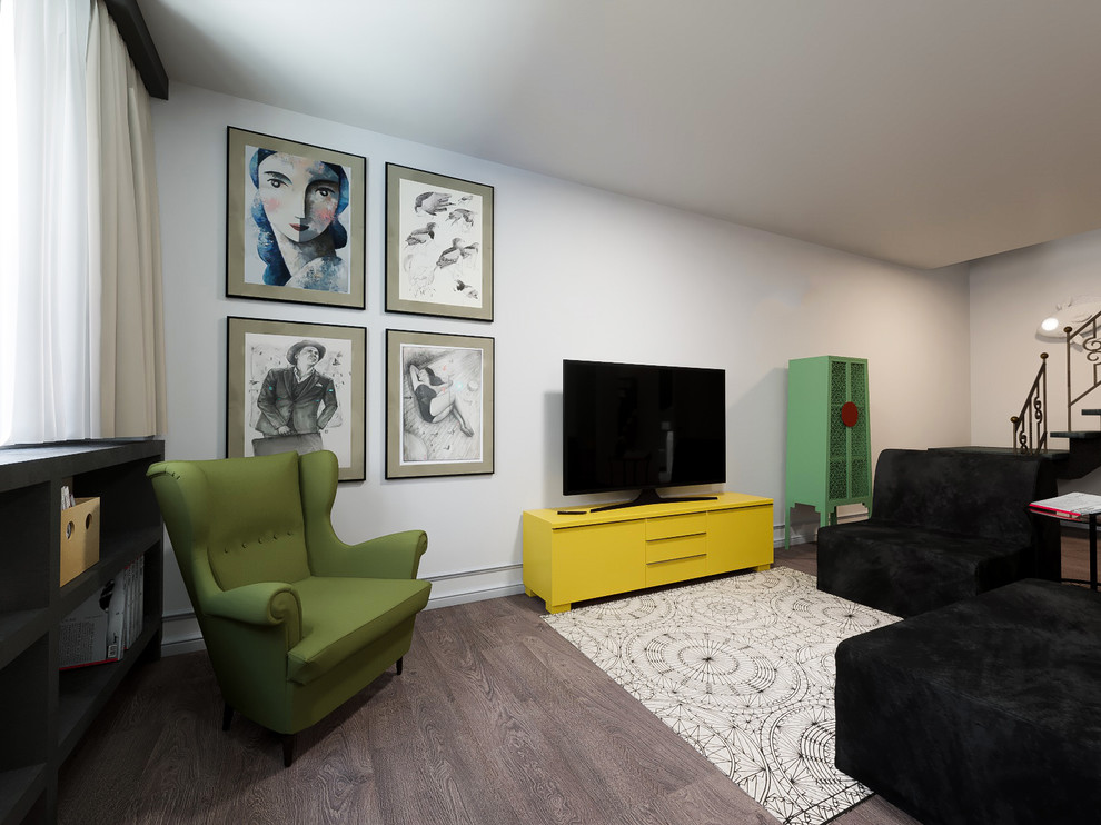 Небольшая квартира с очень ограниченным бюджетом в 2 яруса в Краснодаре