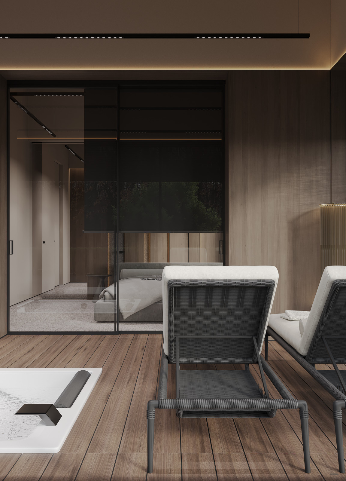 Интерьер дома, 9 просека, 240м2