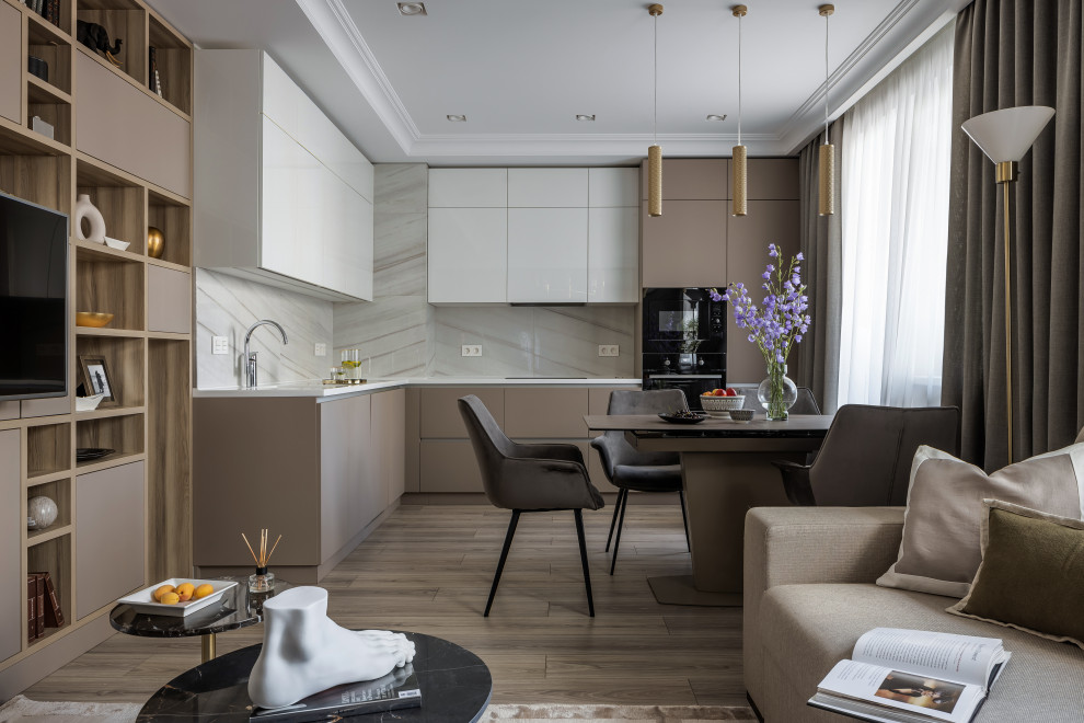 Houzz тур: Квартира для двух разных заказчиков