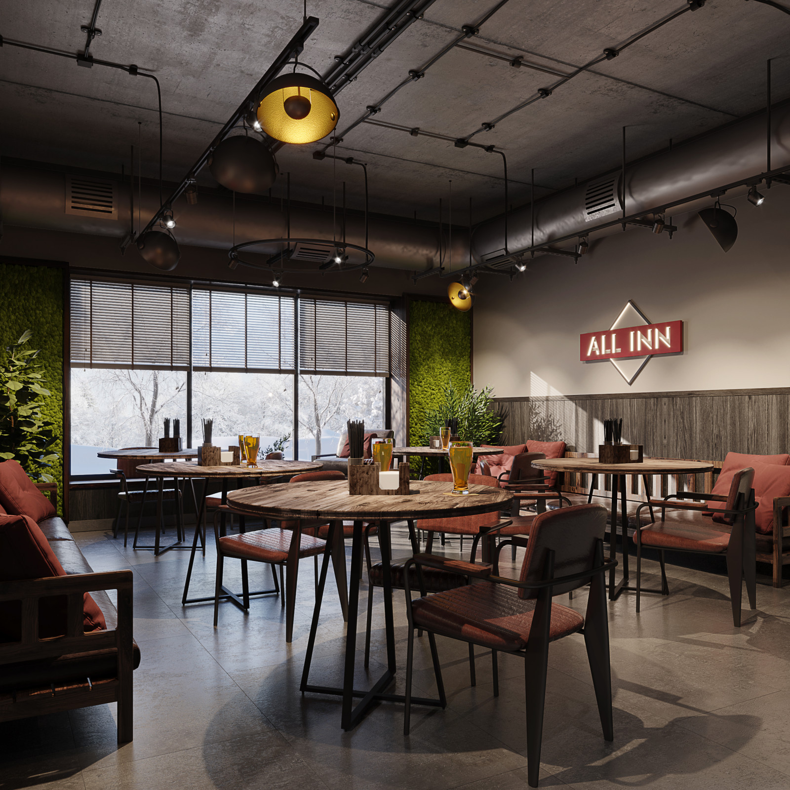 Банный комплекс при отеле "ALL INN"