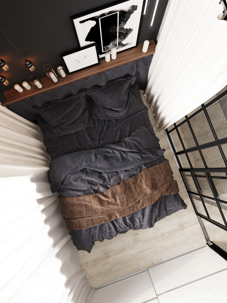 Дизайн интерьера однокомнатной квартиры студии