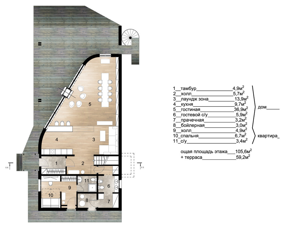Обложка проекта: Гостевой дом