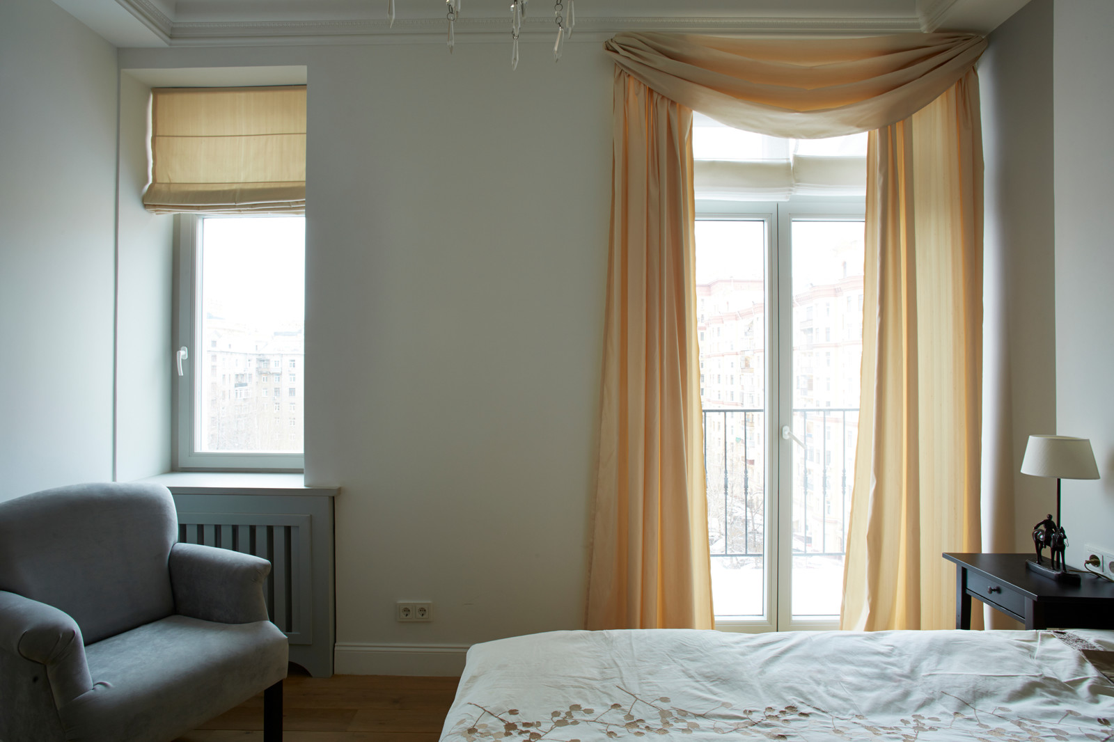 Воздушная квартира в скандинавском стиле напротив Нескучного сада