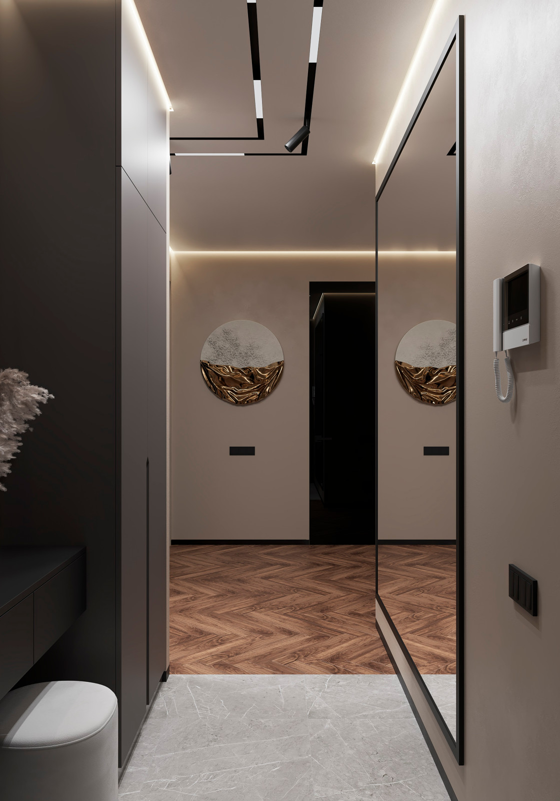 Визуализация интереьера