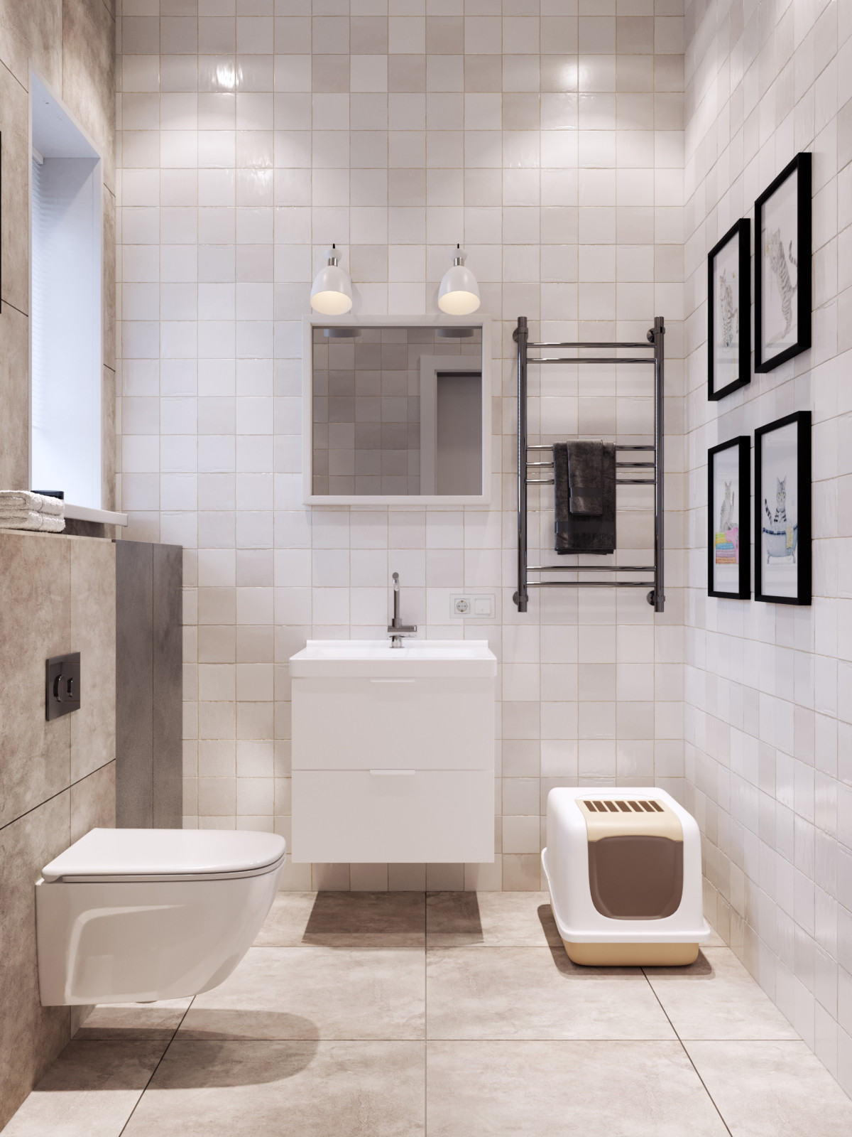 Дом в Орловской области (ванная комната)