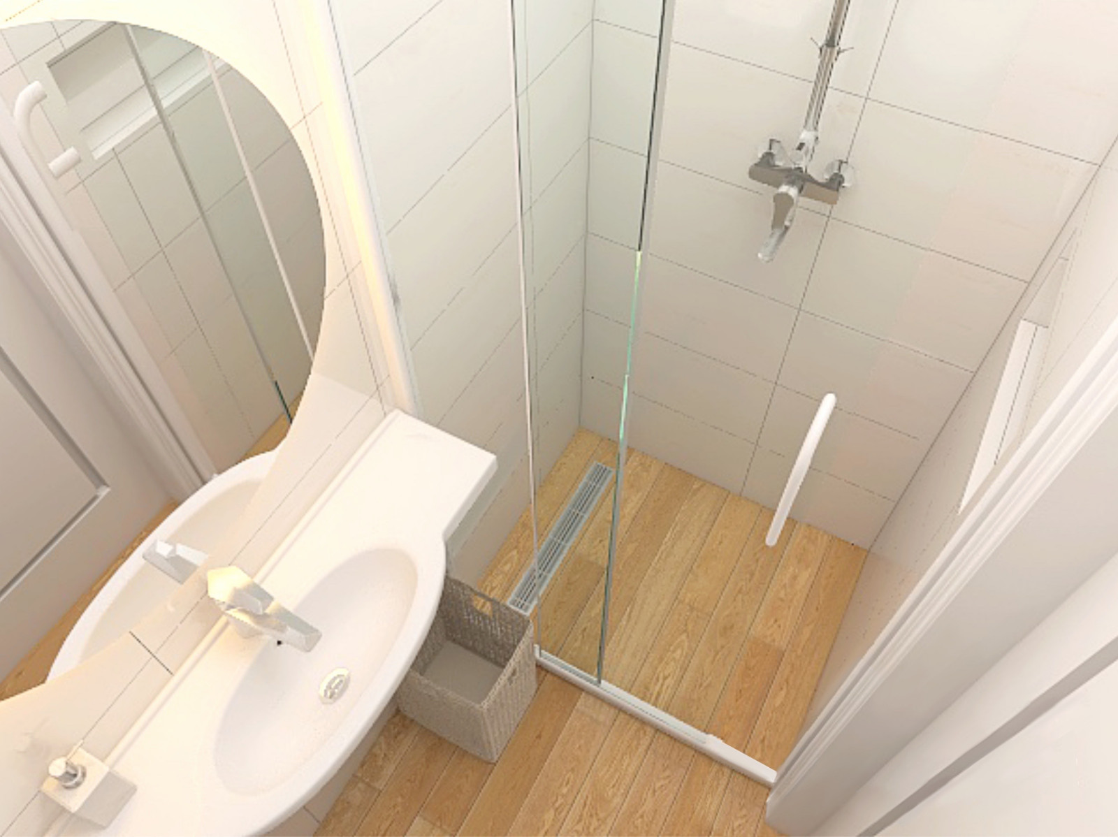 Двухкомнатная квартира в скандинавском стиле