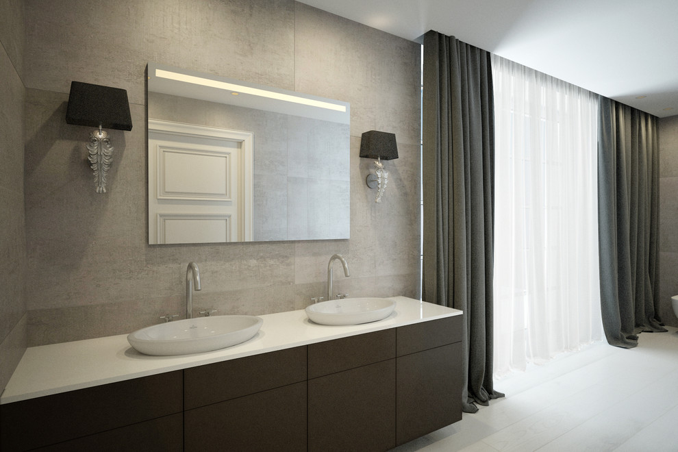 Интерьер таунхауса в Москве.