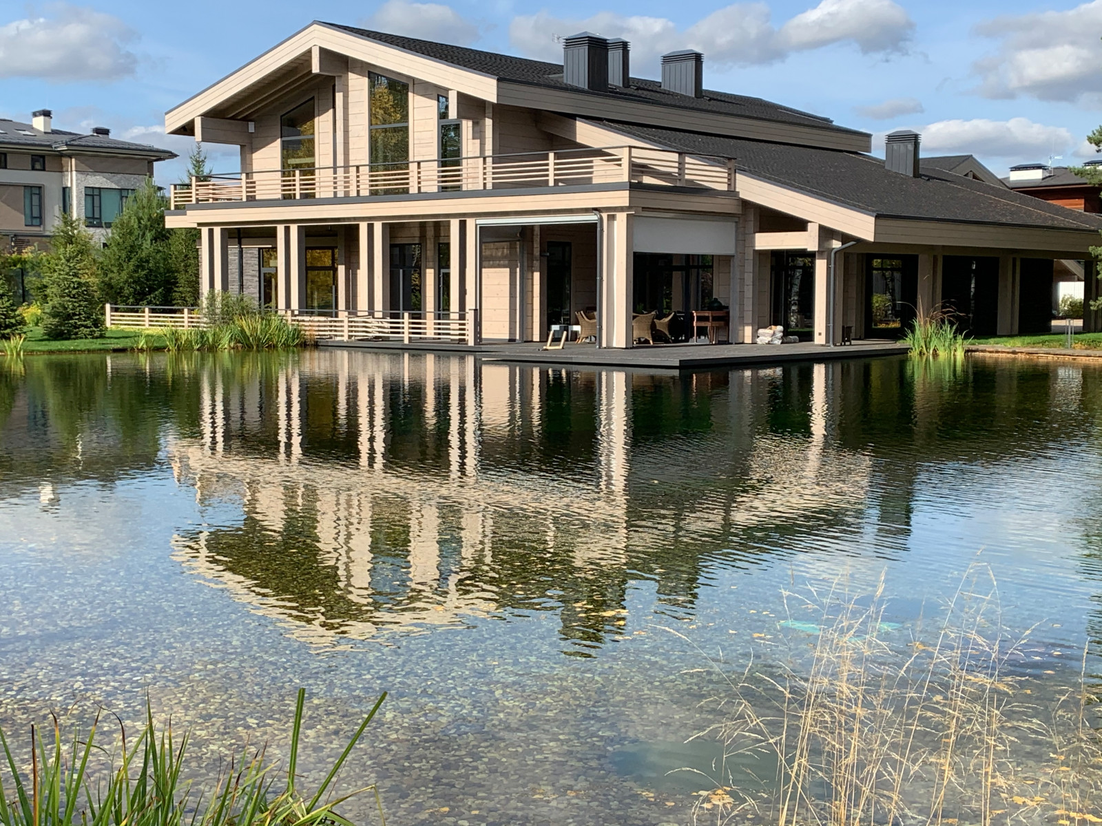 Ландшафт в поселке "Бенилюкс"