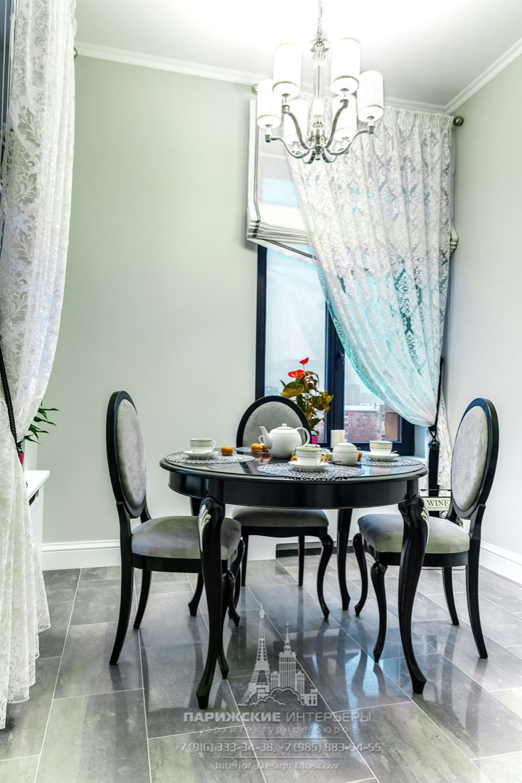 Реализованный проект 3-комнатной квартиры в стиле неоклассика