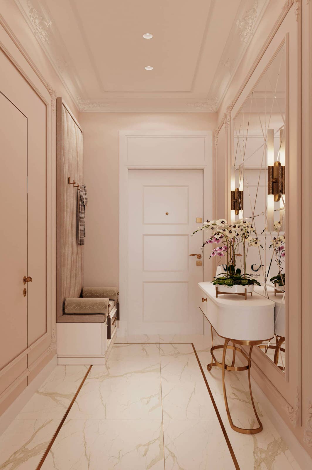 Дизайн и ремонт таунхауса в ЖК «Николинские ключи» — Роскошь вне времени