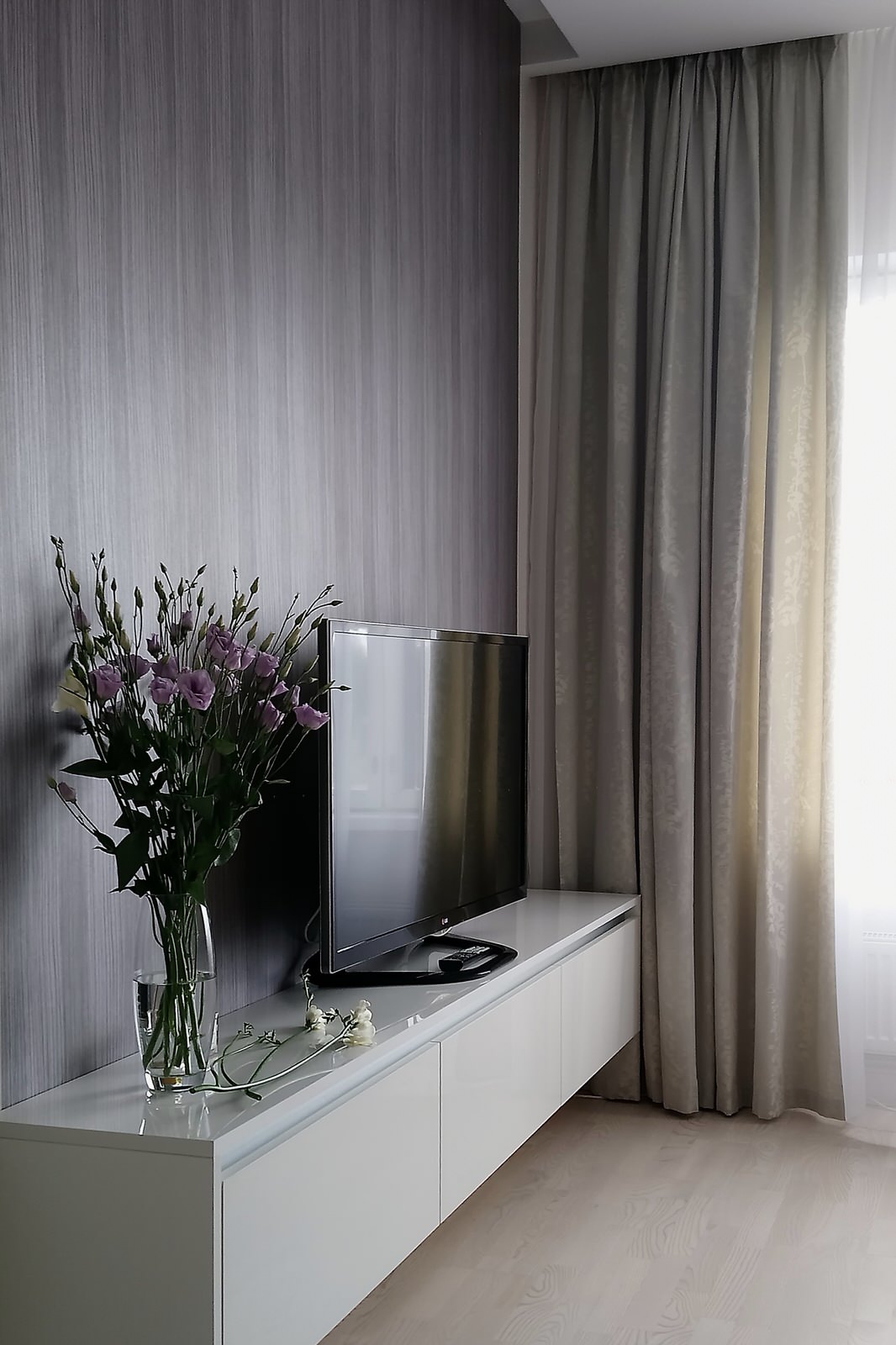 Интерьер 1-комн. квартиры в  ЖК Атмосфера