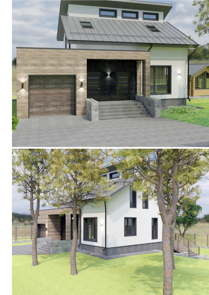 Обложка проекта: Дом в пос. Овинный