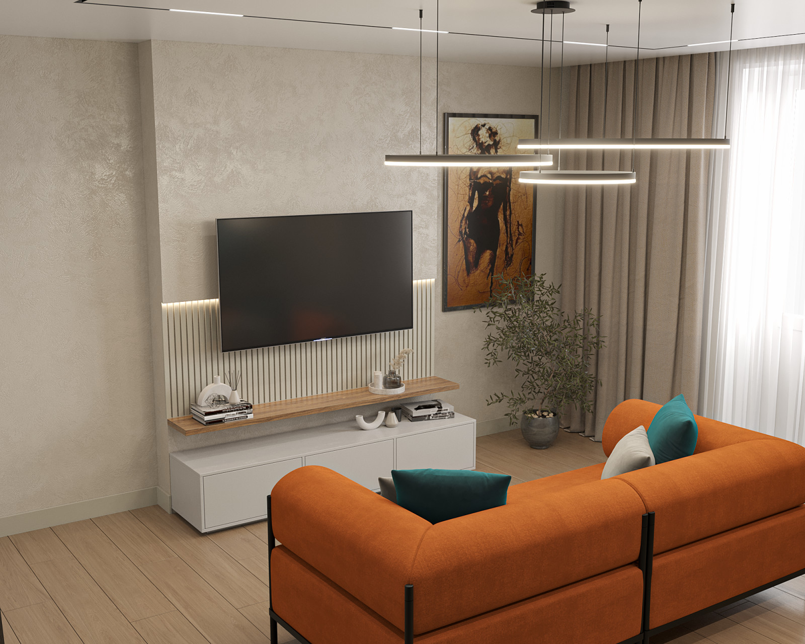 Кухня-гостиная