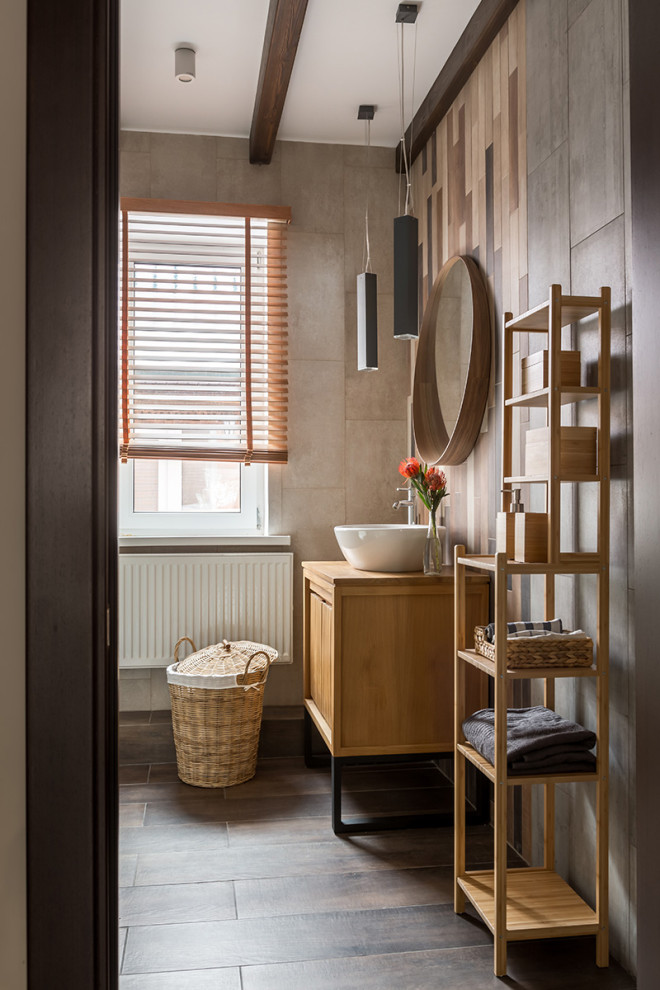 ВАННАЯ КОМНАТА В ЗАГОРОДНОМ ДОМЕ