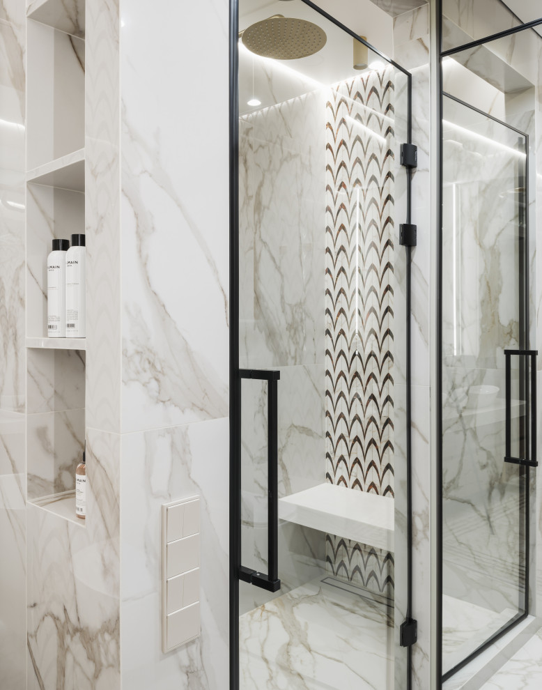 Реализация современной четырехкомнатной квартиры площадью 170 м²