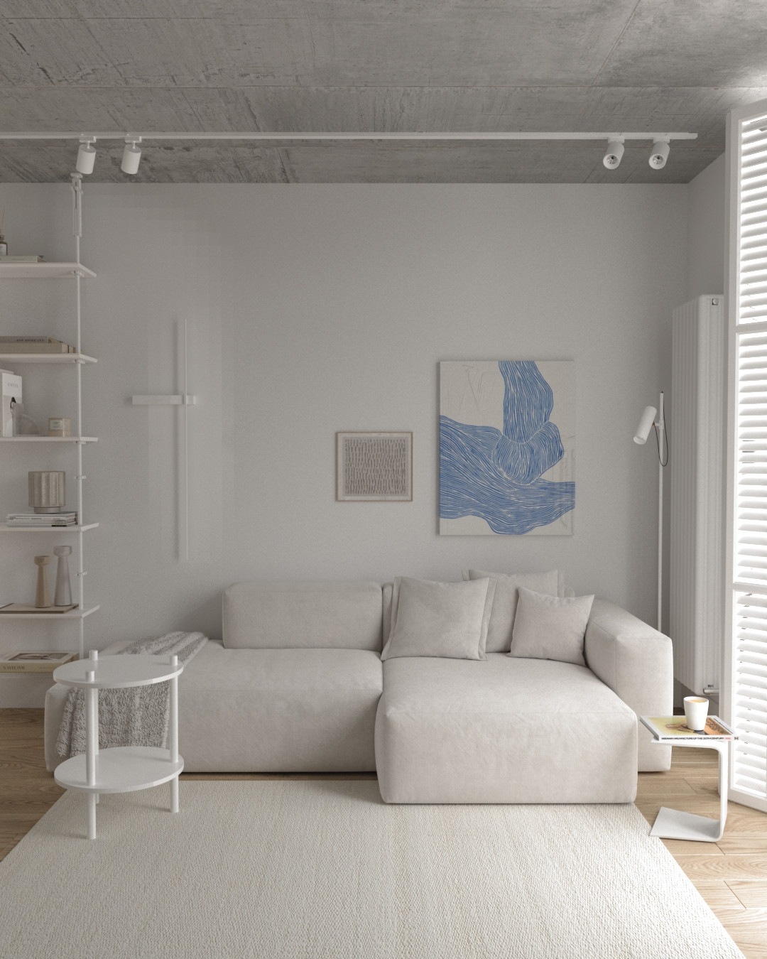 Квартира в светлых тонах