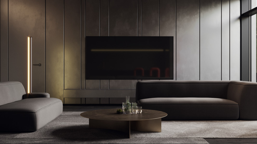 Минималистичная гостиная
