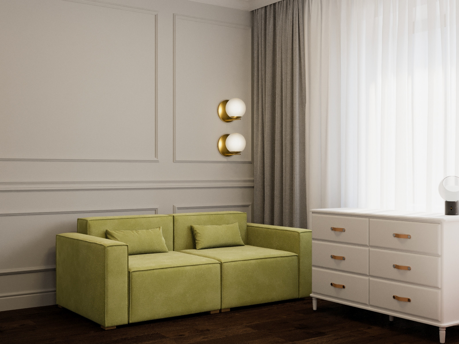 Дизайн детской в частном доме в Подмосковье, 220м2