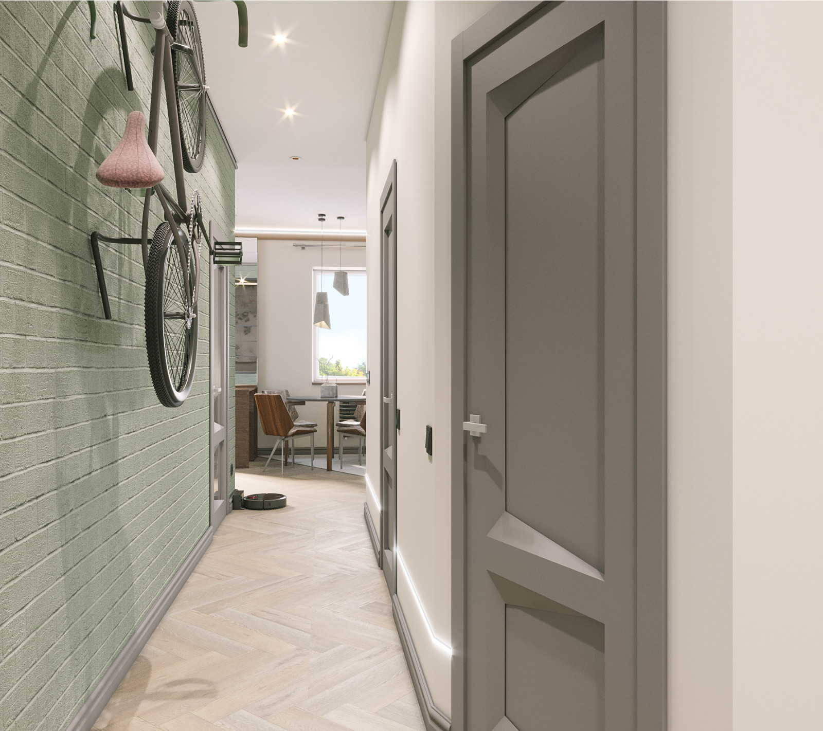 Лофт и велосипед