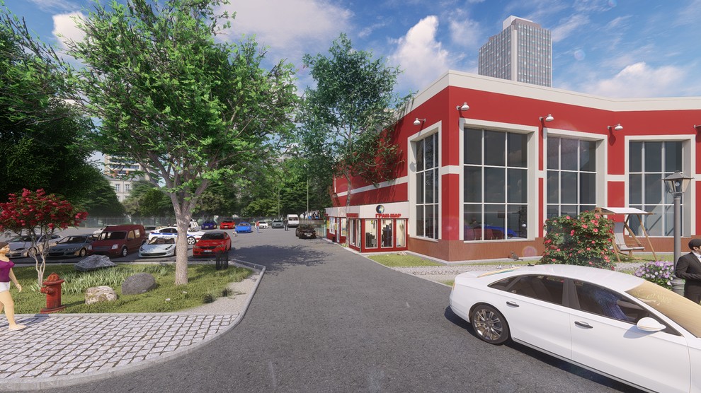 Обложка проекта: Торгово-выставочный павильон