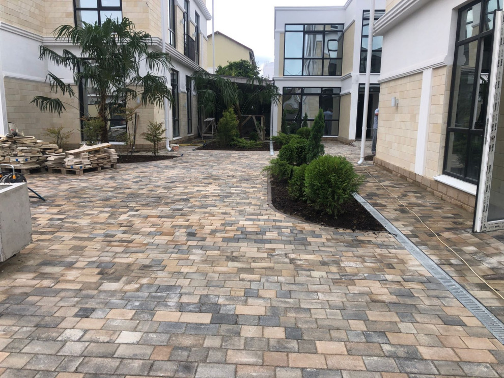 Примеры Тротуарного покрытия