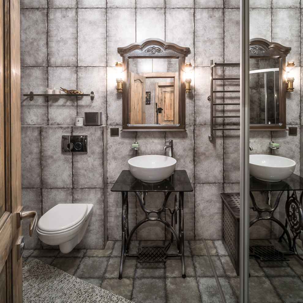 Apartment with Fusion Design and Vintage Furniture in St. Petersburg