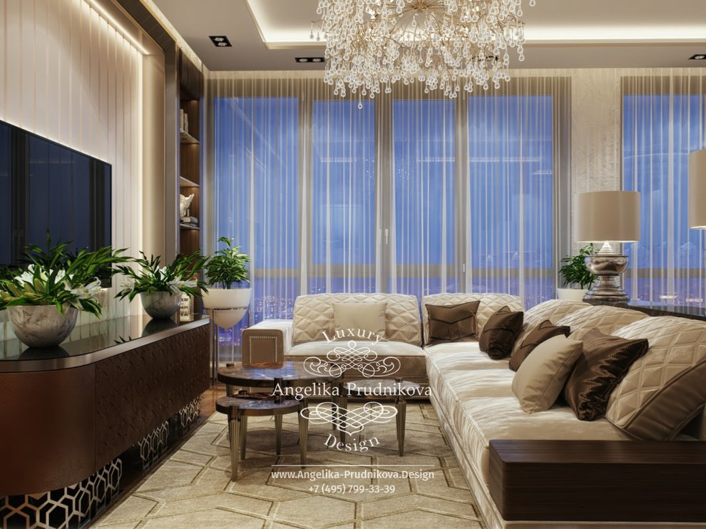 Дизайн-проект интерьера квартиры в Современном стиле в ЖК BARRIN HOUSE