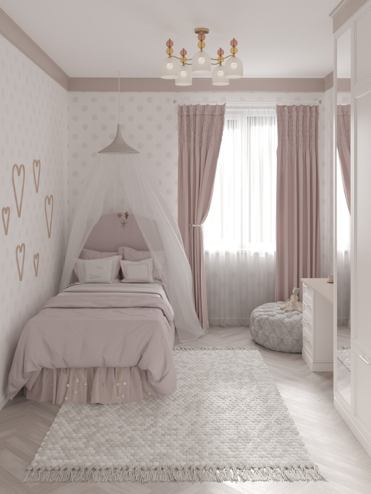 Обложка проекта: Детская для девочки