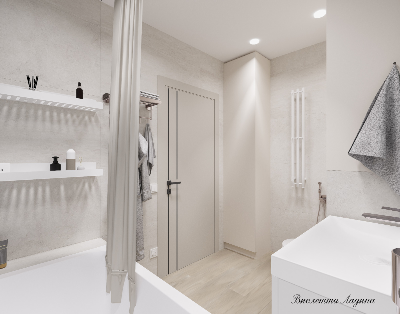 Обложка проекта: ЖК-ГринВуд.Квартира для холостяка.