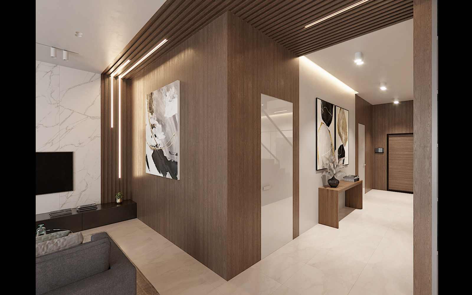 Проект загородного дома в современном стиле