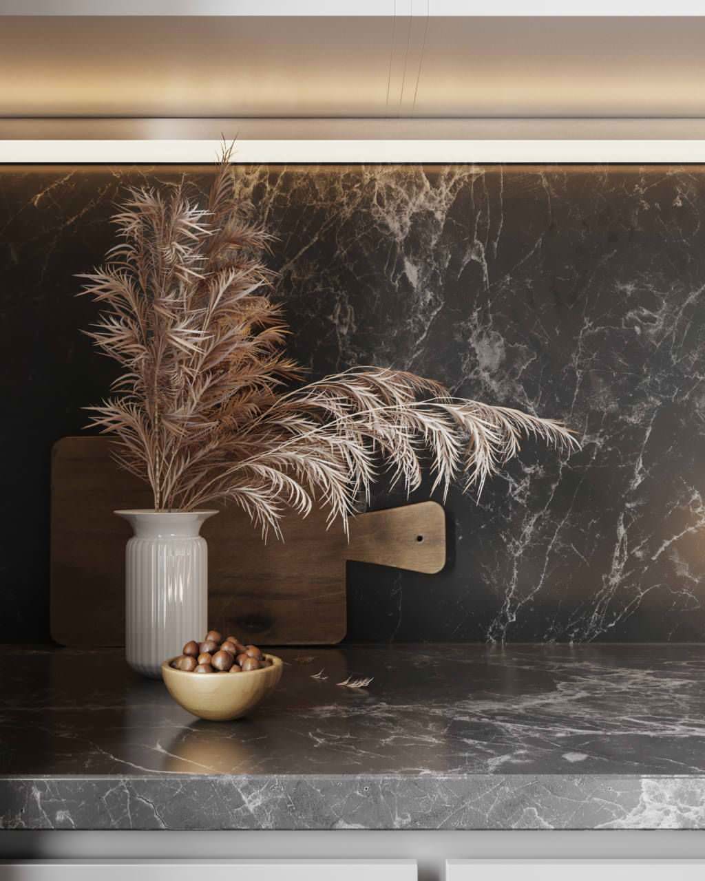 One bedroom apartment 65 m² in eclectic style