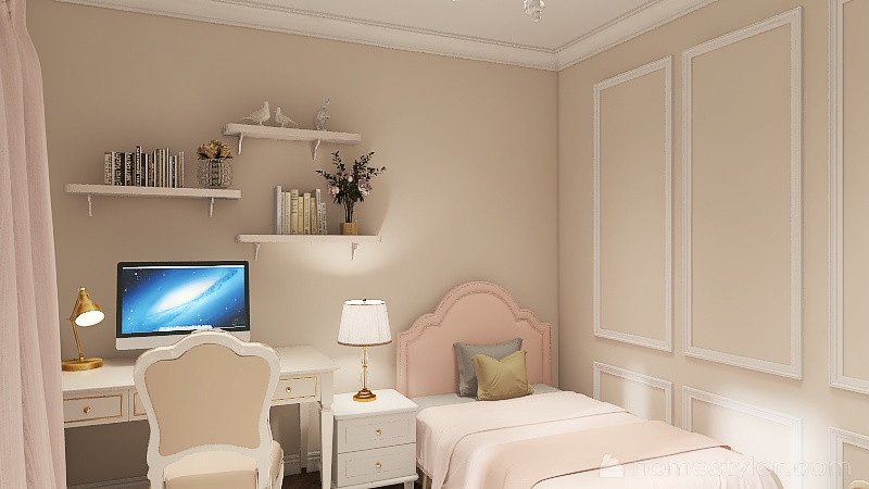 Проект  для молодой семьи в стиле неоклассика