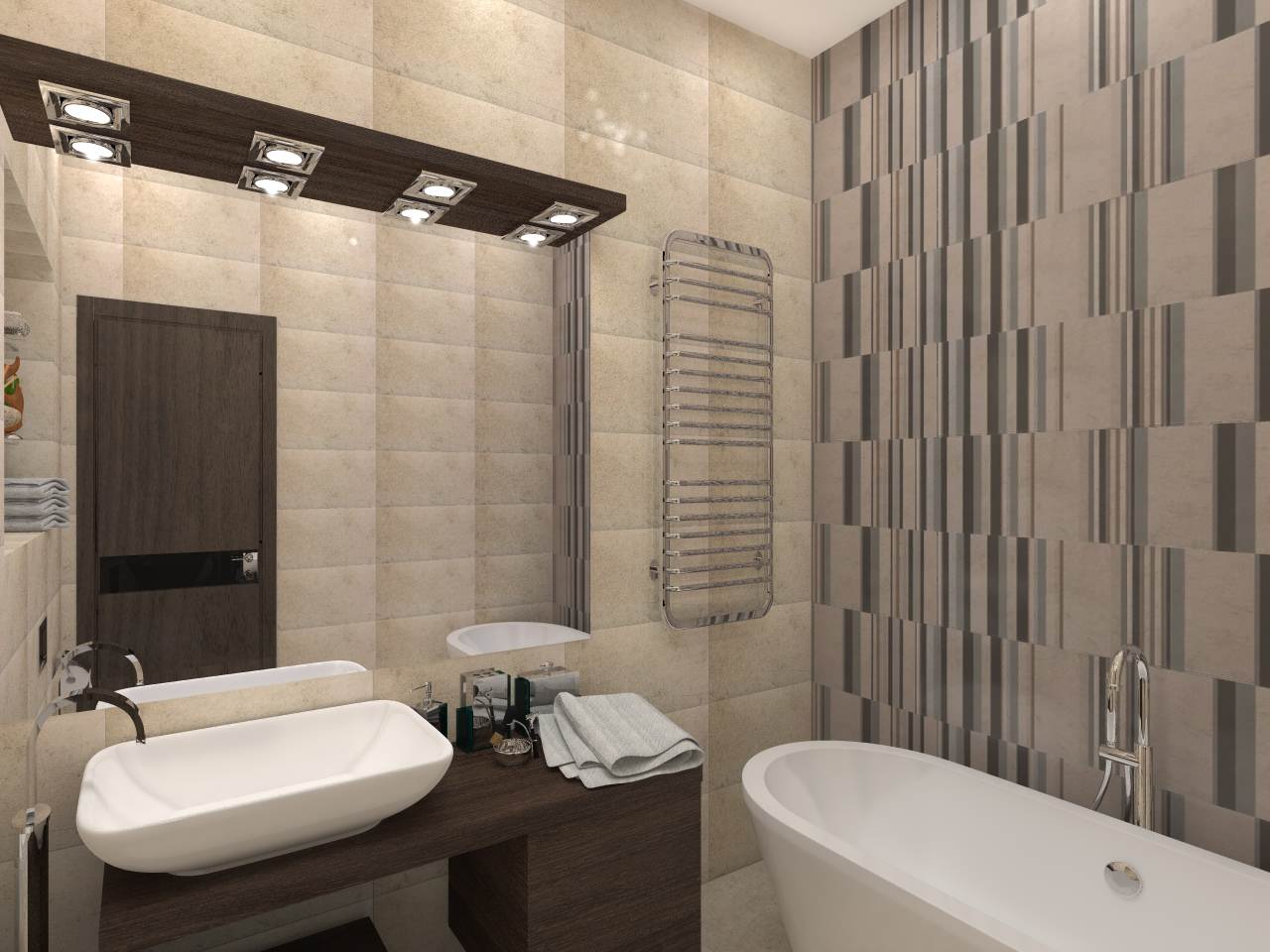 Дизайн-проект квартиры в ЖК "Дирижабль" на Профсоюзной ул.