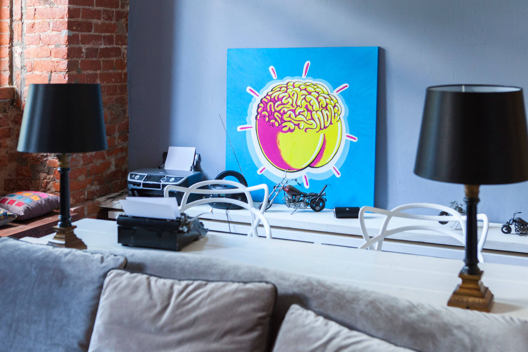 В гостях: Квартира-студия на первом этаже дореволюционного дома