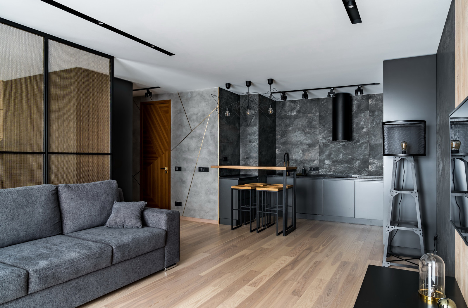 Лофт с видом на парк