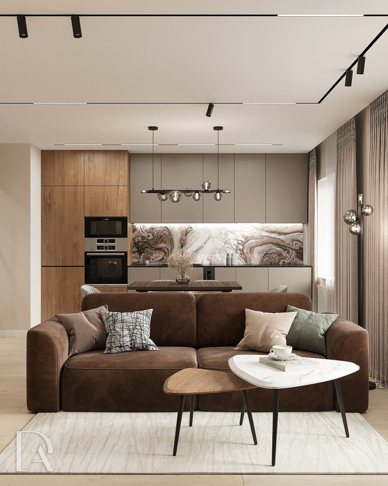 Кухня-гостиная 25,2 м2