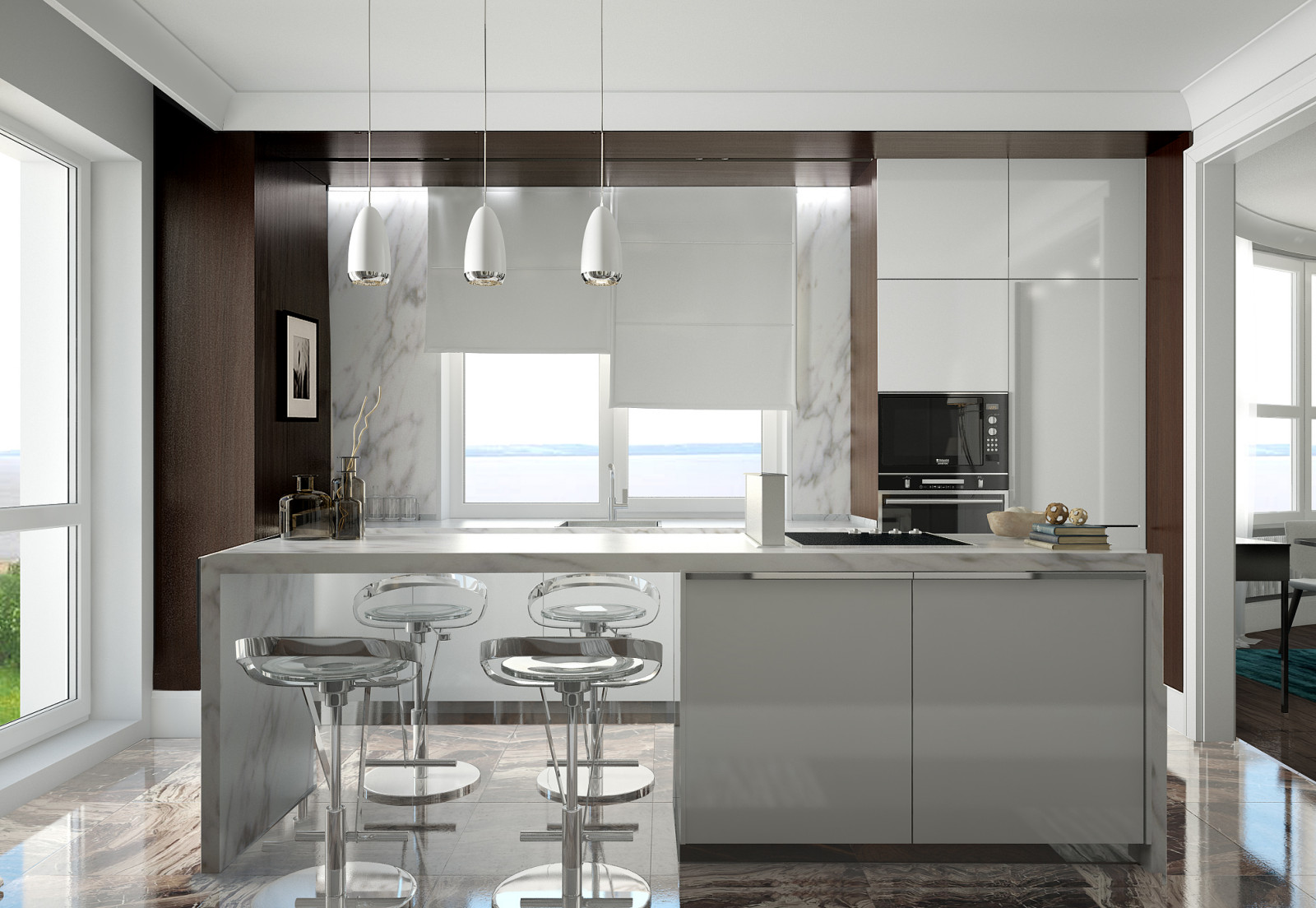 Валенсия. Просторная квартира для семьи