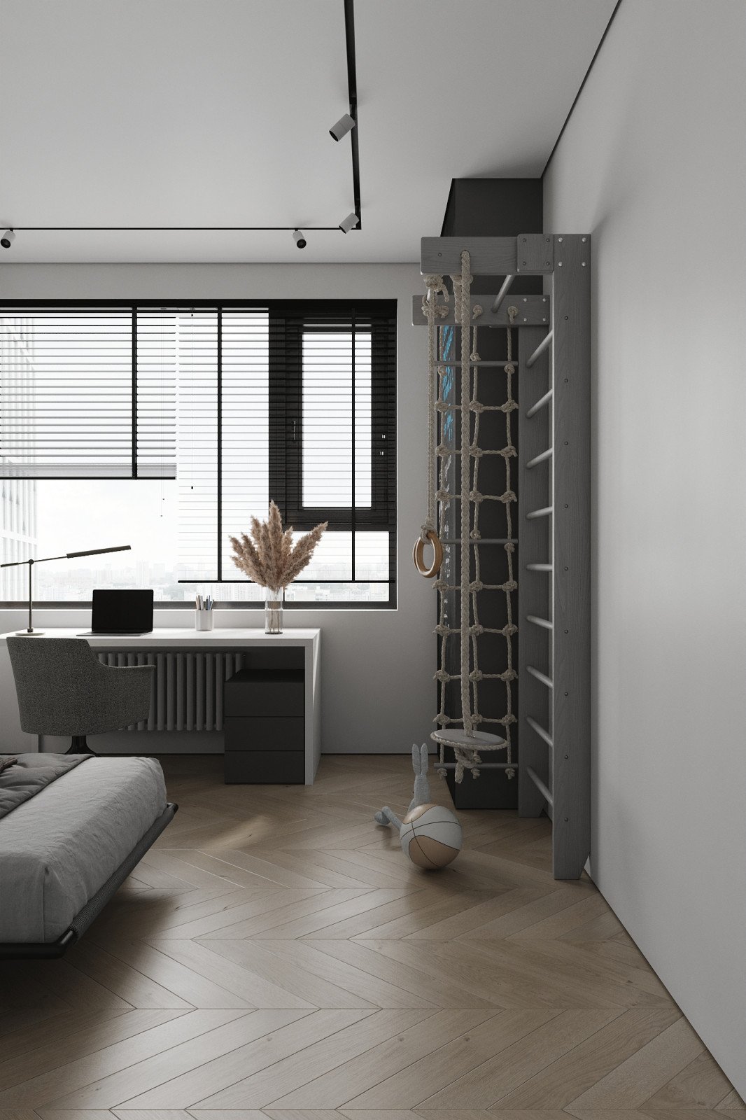 Дизайн интерьера квартиры в современном стиле в ЖК Небо