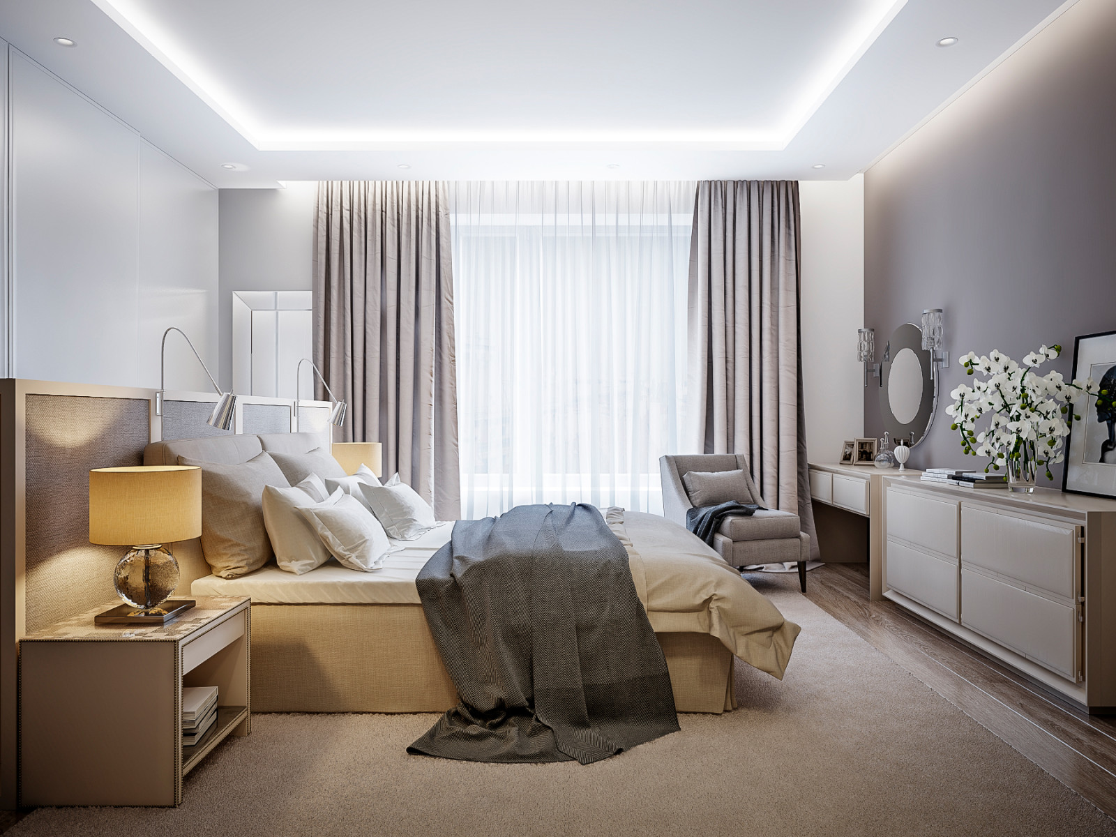 Квартира 145 м² в ЖК «Парадный Квартал»