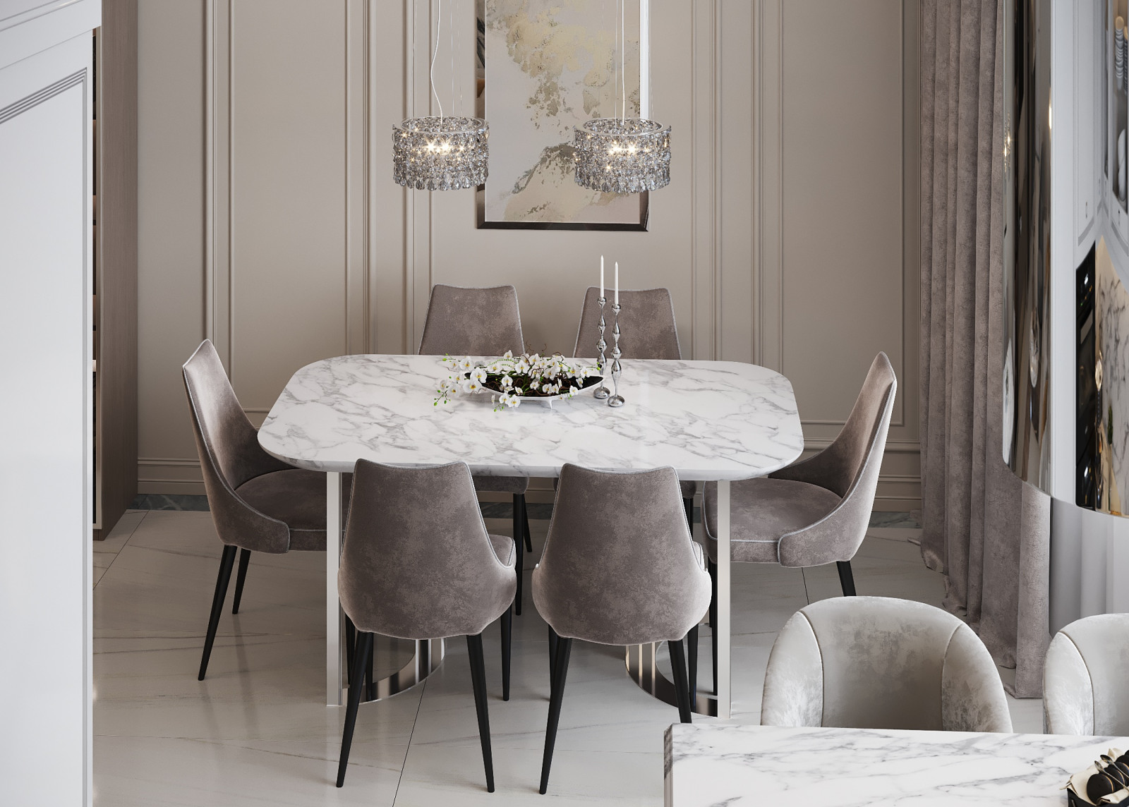 Дизайн интерьера квартиры в ЖК Триколор