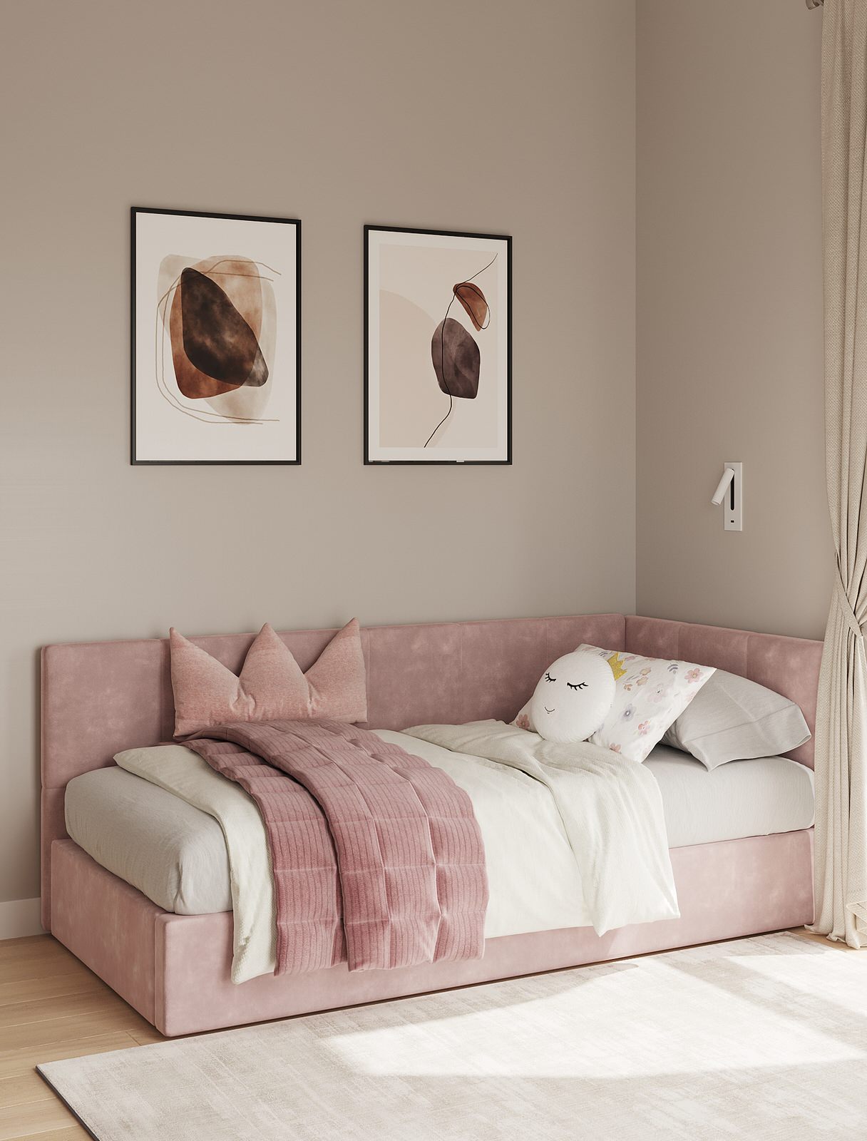 №2 Спальня для девочки 11 лет